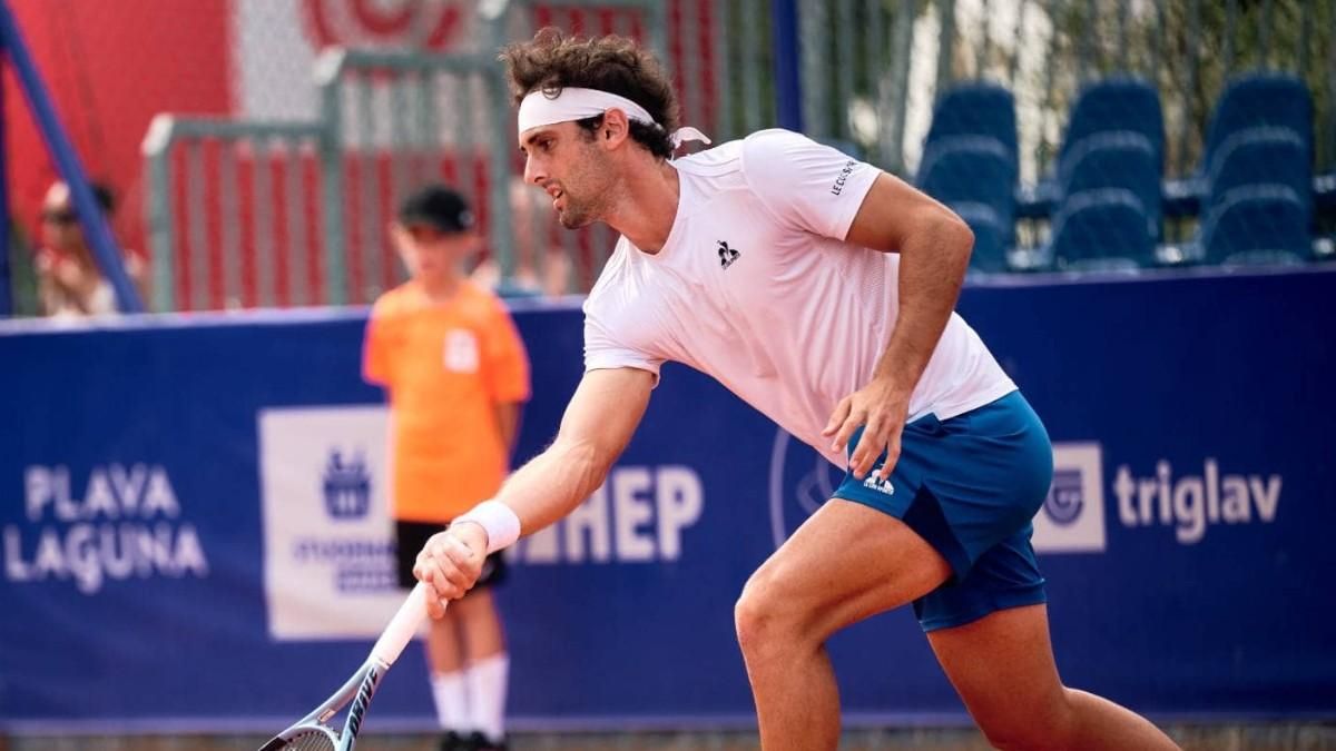 Carlos Taverner, en el ATP de Umag