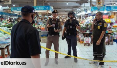 Varios muertos en un tiroteo en un mercado turístico de Bangkok
