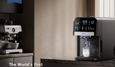 El dispensador inteligente de hielo y agua Ecozy se lanza como una nueva solución hipermoderna para bebidas frías