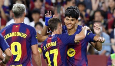 El nigranés Dro marca con el Barcelona en el primer partido de la gira asiática - La Voz de Galicia