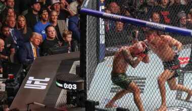 Trump recibió una ovación en la velada de UFC en Miami y Volkanovski recuperó su cinturón