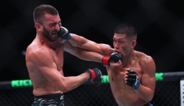 ¡Escalofriante! Peleador de UFC termina con un ojo desfigurado tras recibir brutal golpiza en un combate que rompió récord de derribos