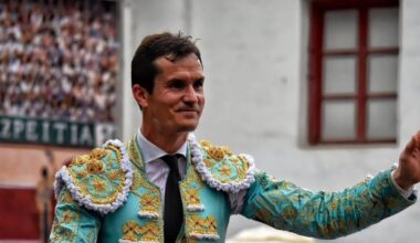 Luque se sube al trono en Azpeitia: torero con más paseíllos en San Ignacio