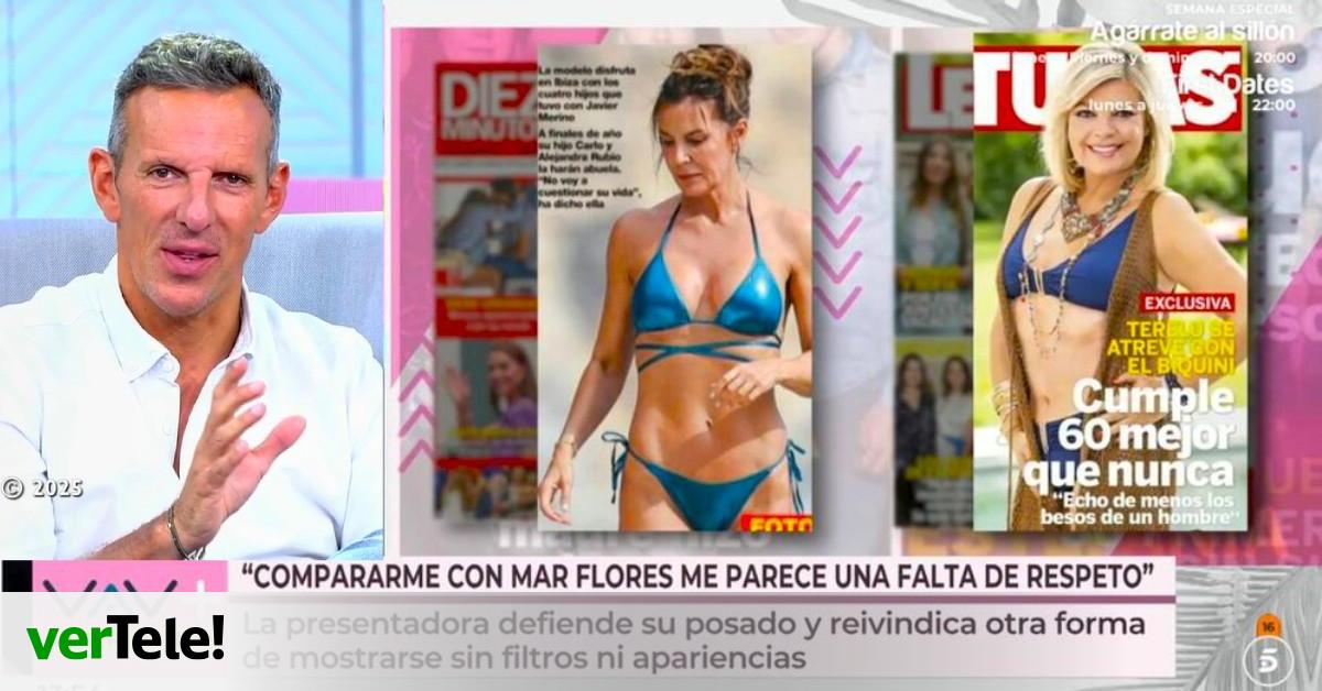 Vamos a ver: Joaquín Prat lanza una petición a 'Vamos a ver' por su trato a las portadas de Terelu y Mar Flores: "No me gusta esto"