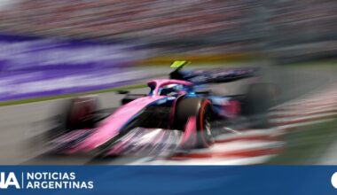 Fórmula 1: discreta actuación de Colapinto en el primer día de actividad del GP de Gran Bretaña