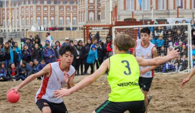 El beach handball, un nuevo clásico de los Juegos