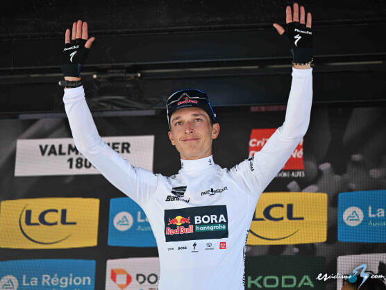 Tour de Francia: Florian Lipowitz, aliviado: "Estaba preparado para lo peor"