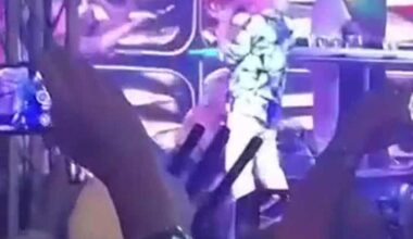 Polémica en Francia por una aparente felación de una espectadora a un conocido cantante en pleno concierto