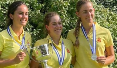 La valenciana Balma Dávalos, subcampeona de Europa de golf