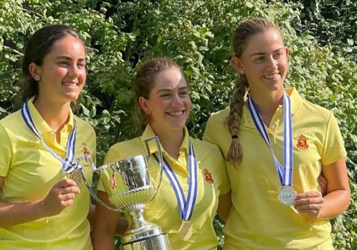 La valenciana Balma Dávalos, subcampeona de Europa de golf