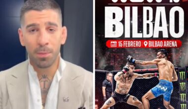 Topuria disfrutará en Bilbao del arranque de temporada de la UFC española