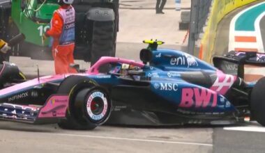 Atento, Colapinto: el choque de Jack Doohan que lo dejó rápidamente afuera del GP de Miami en la Fórmula 1