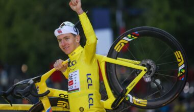 Tadej Pogacar sigue rompiendo los límites del ciclismo: Más de 1400 días ininterrumpidos siendo el líder del ranking UCI