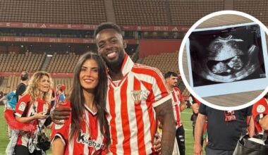 Iñaki Williams y Patricia Morales anuncian que esperan su primer hijo: «Deseando conocerte»