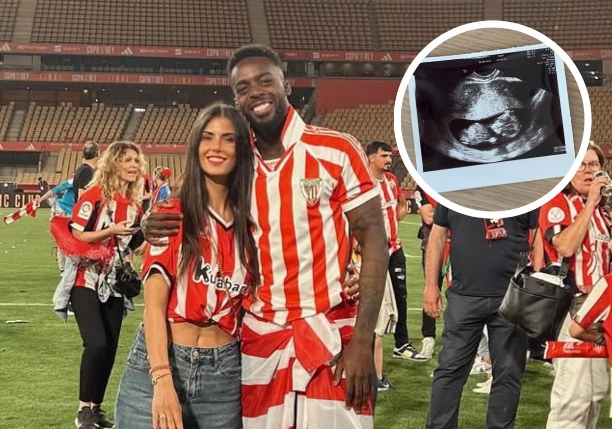 Iñaki Williams y Patricia Morales esperan su primer hijo