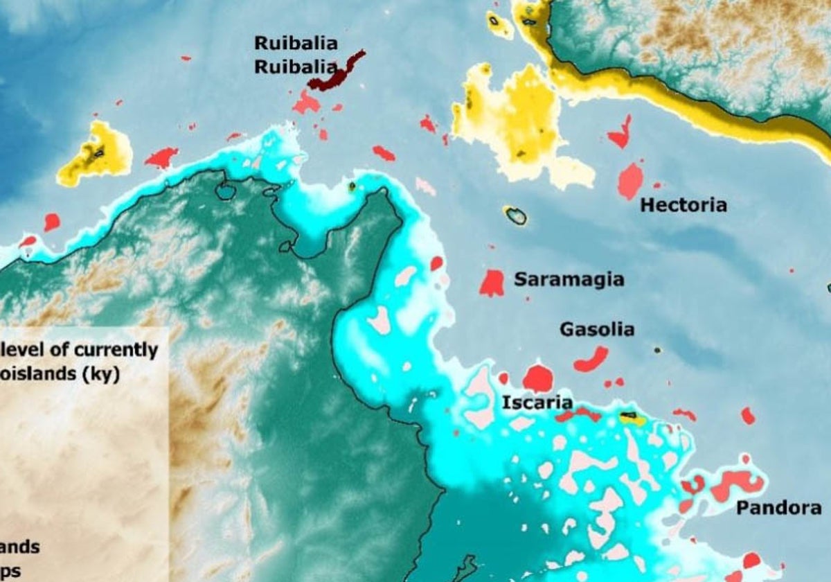 El artículo científico sobre paleoislas que homenajea a jugadores del Betis: Pandora, Ruibalia, Fekiria, Hectoria e Iscaria