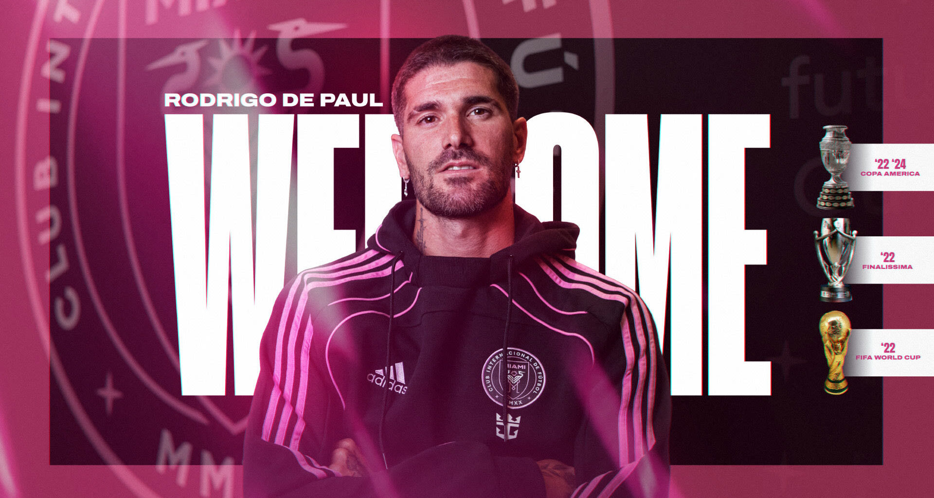Inter Miami CF ficha al mediocampista internacional argentino campeón del mundo, Rodrigo De Paul