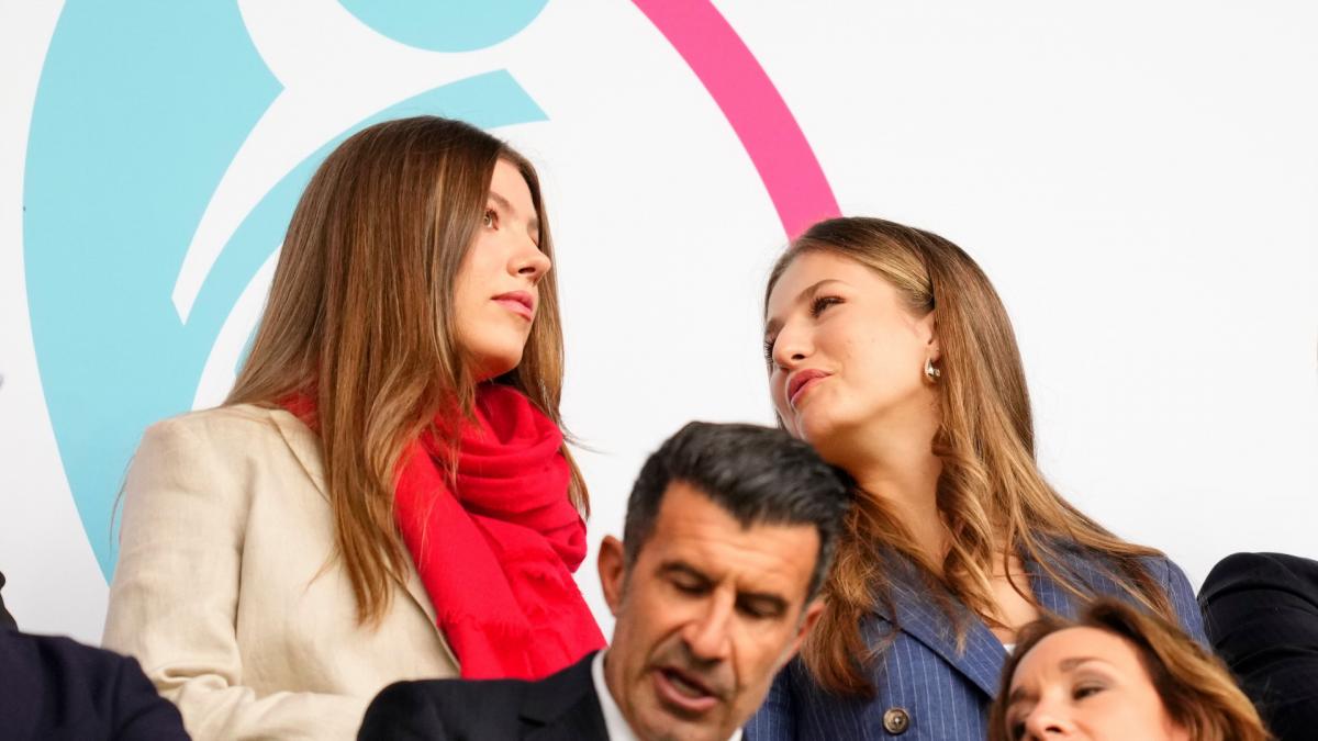 La infanta Sofía da que hablar con este detalle en la final de la Eurocopa que sólo han notado los más avispados