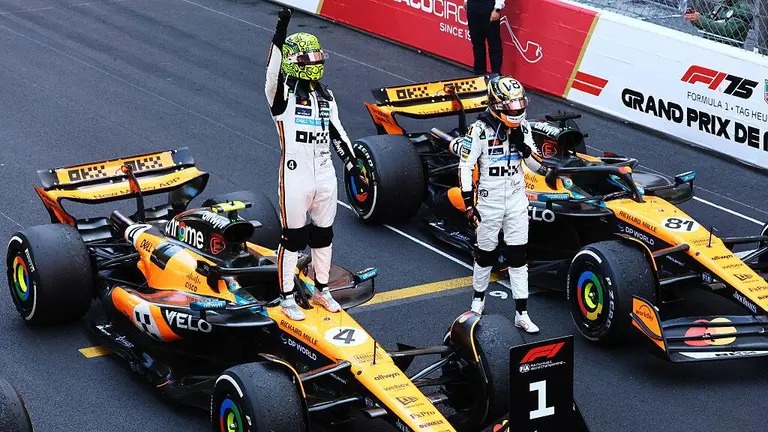Lando Norris gana el Gran Premio de Mónaco y los McLaren se alejan en la Fórmula 1 | TUDN Fórmula 1
