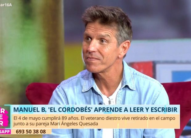 El Cordobés en 'TardeAR'. (FOTO: TELECINCO)