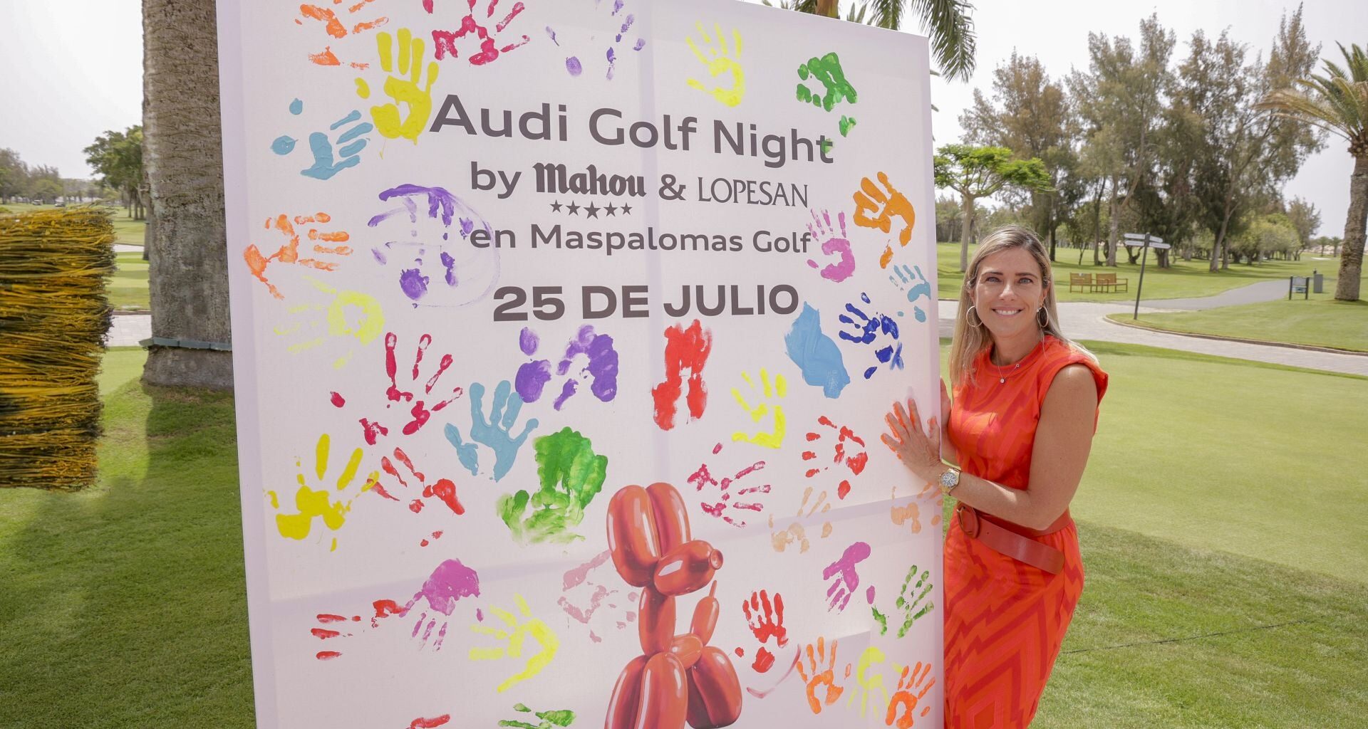 María Ley destaca que Audi Golf Night by Mahou &amp; Lopesan ha dejado huella «gracias a mucha gente»