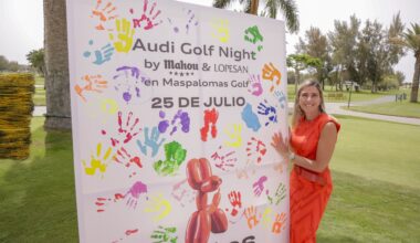 María Ley destaca que Audi Golf Night by Mahou &amp; Lopesan ha dejado huella «gracias a mucha gente»