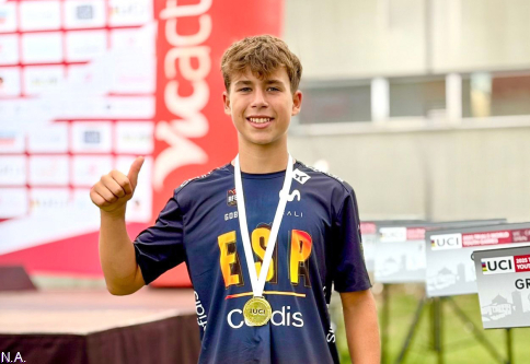 Juan Moreno, el joven prodigio de Trillo, campeón del Mundo por Naciones en los UCI Trial World Youth Games 2025 | NuevaAlcarria