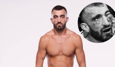 Mohammad Yahya sufre brutal lesión facial en UFC Fight Night | VIDEO