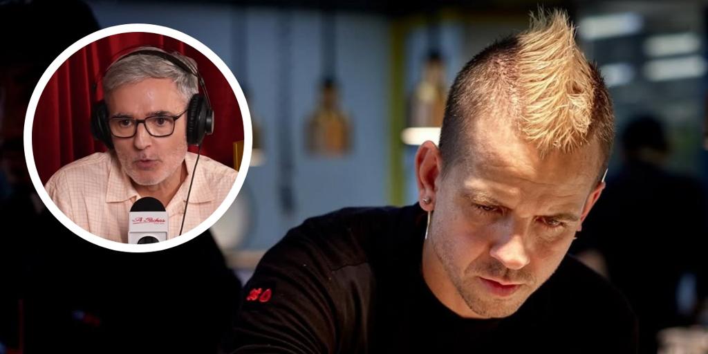 Mikel Iturriaga, contundente con Dabiz Muñoz tras escuchar sus palabras sobre la comida ultraprocesada: «Mal camino llevas»