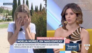 Llaman 'repaso' a lo que ha hecho Ana Iris Simón con Noelia Núñez en 'Espejo Público'