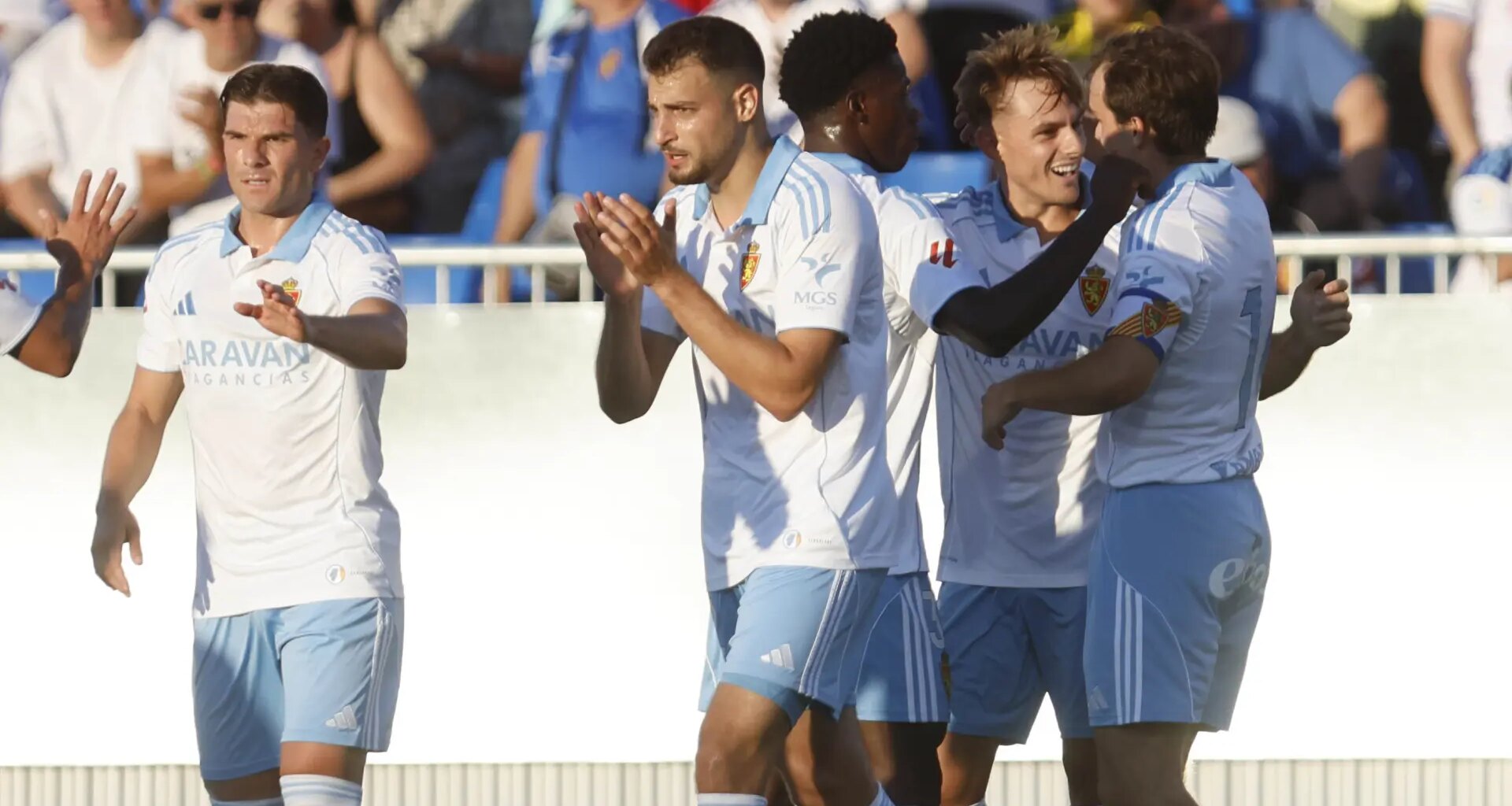 Triunfo fácil del Real Zaragoza ante un desconocido Mirandés por 2-0