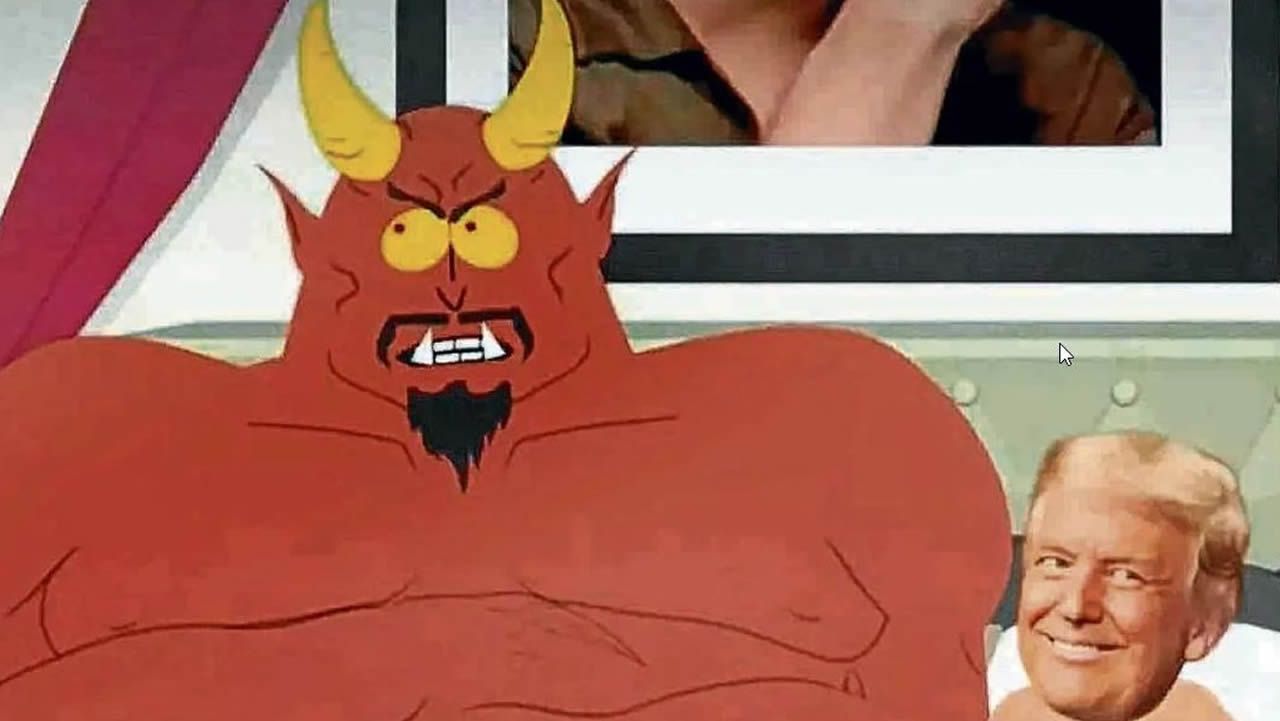 La serie «South Park» mete en la cama a Trump y Lucifer
