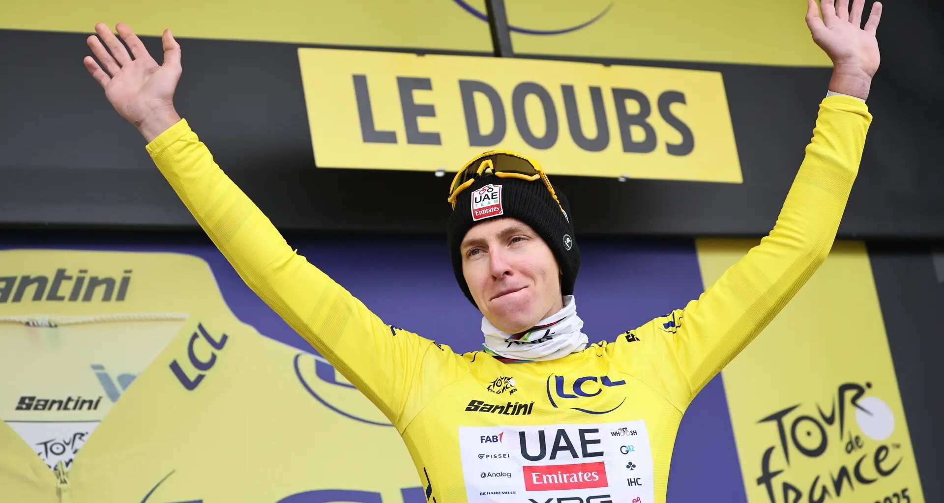 Pogacar, rey de la montaña del Tour de Francia 2025