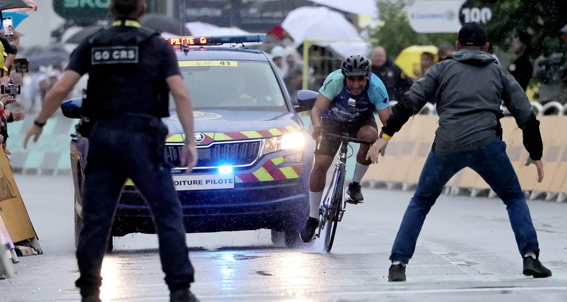 Ocho meses de cárcel para el espontáneo que obstaculizó la meta de Valence en el Tour