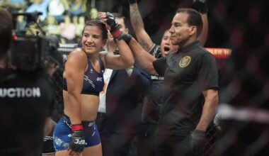 La argentina Ailín Pérez liga quinta victoria en UFC 311 y pide oportunidad por el título