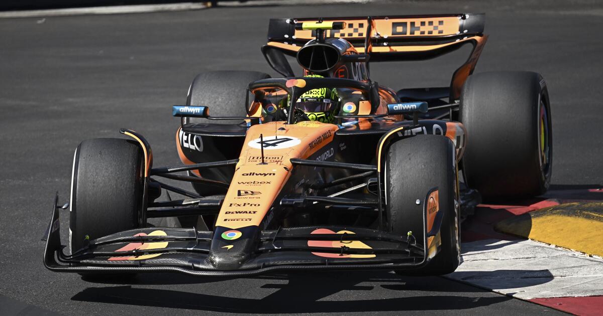 Lando Norris gana el Gran Premio de Mónaco y reduce la ventaja de Oscar Piastri en la F1