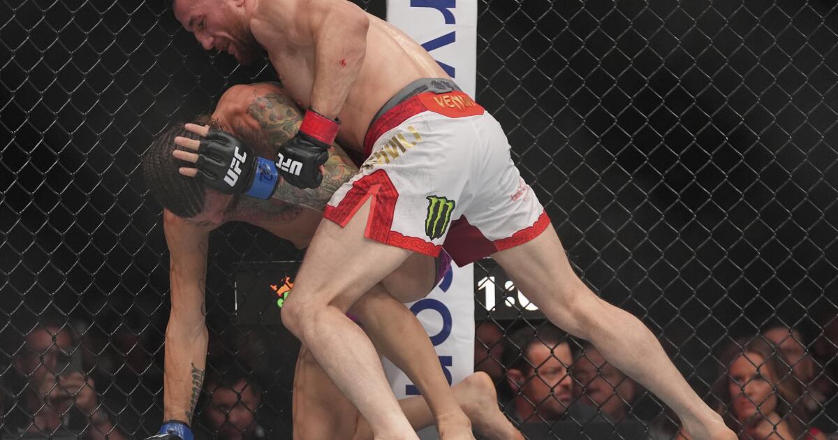 Merab Dvalishvili reafirma su dominio y somete a Sean O’Malley en UFC 316