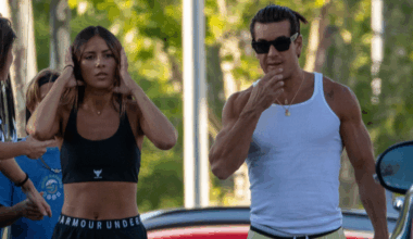 Mario Casas y Melyssa Pinto, deporte y besos en su primera cita familiar ante las cámaras - La Voz de Galicia