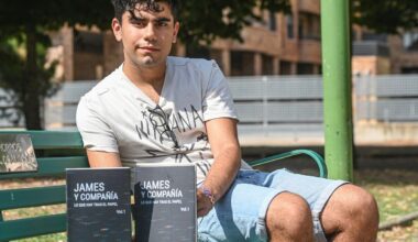 El joven escritor de Burgos que publica una saga de fantasía y ciencia ficción