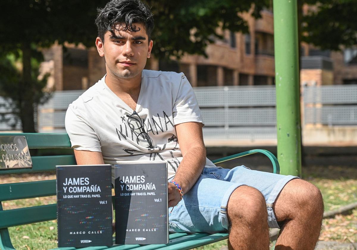 El joven escritor de Burgos que publica una saga de fantasía y ciencia ficción