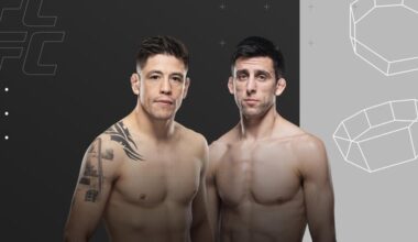 Moreno vs. Erceg: UFC México, 29 de Marzo