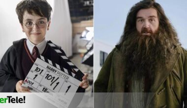 Cazan a los nuevos Harry Potter y Hagrid en sus primeras imágenes juntos en el rodaje de la serie de HBO Max