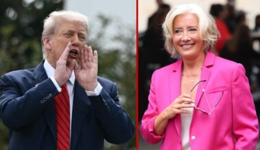 Emma Thompson y su sorprendente relación con Donald Trump: "Tal vez podríamos cenar"