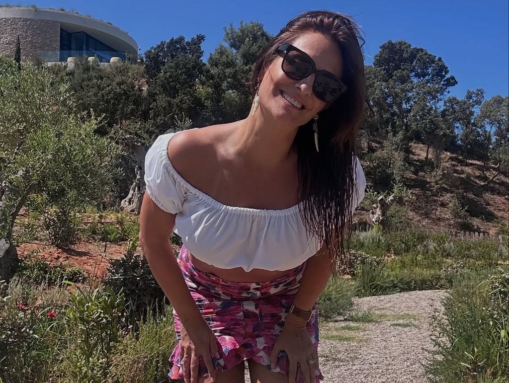 Nagore Aranburu en sus vacaciones en Grecia