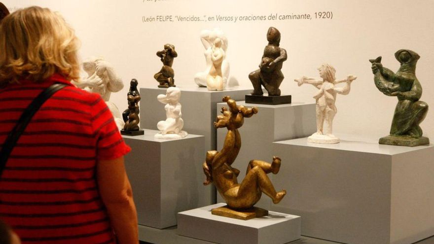 Una visita guiada a la obra de Baltasar Lobo.