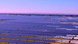 Parque fotovoltaico.
