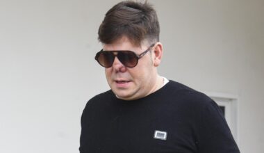 Lucas González, de Andy y Lucas, en el funeral de su padre, el pasado mes de marzo.