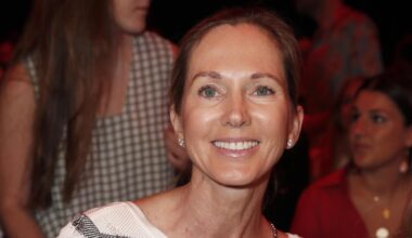 Miranda Rijnsburger, mujer de Julio Iglesias, en una imagen de 2019.