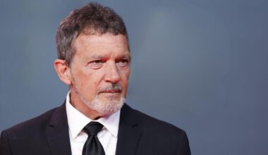 Antonio Banderas, en la tercera edición de los Premios Talía, en Madrid, el pasado mes de mayo.