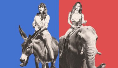 Taylor Swift es la gran referente de los demócratas; Sydney Sweeney se ha erigido como un nuevo icono del universo republicano.